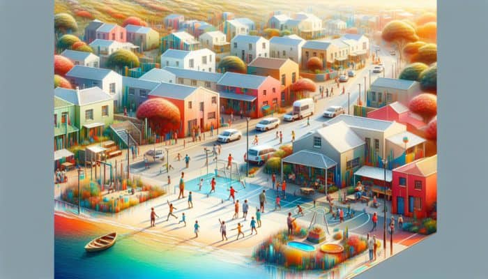 Top Family-Friendly Mid-Level Neighbourhoods in Hermanus: A serene Voëlklip neighborhood in Hermanus, ideal for families with safe streets and community engagement.
