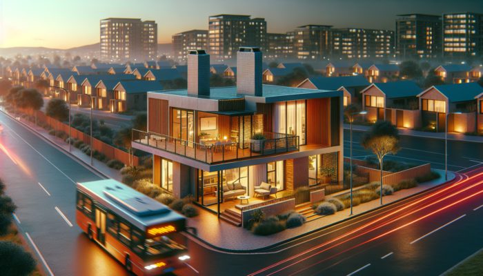 A modern, affordable home near public transport in Postmasburg, enhancing value for first-time buyers.