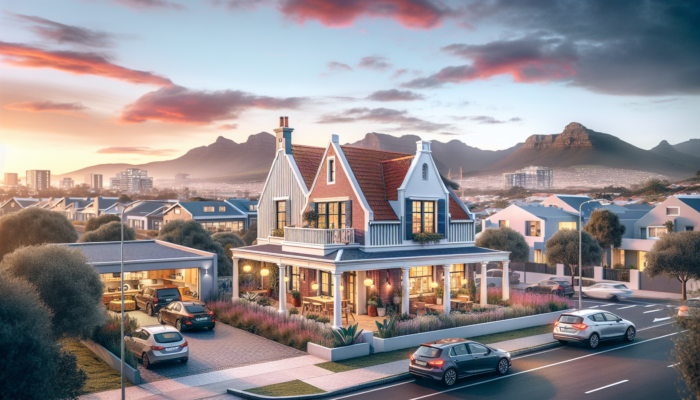 A charming mid-level home in Paarl, blending Cape Dutch architecture with a spacious garden, modern kitchen, secure parking, and mountain views.